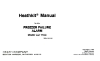 Heathkit GD-1183 - Manual 